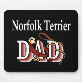 Norfolk Terrier Dad Gifts Muismat