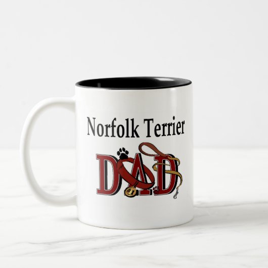 Norfolk Terrier Dad Mok (Links)