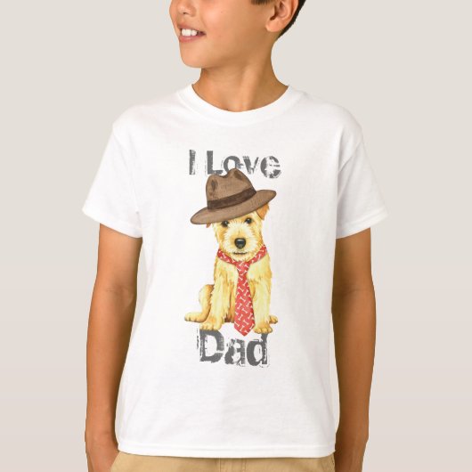 Norfolk Terrier Dad T-shirt (Voorkant)