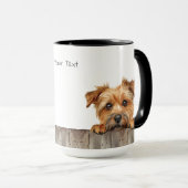 Norfolk Terrier Dog Mok (Voorkant rechts)