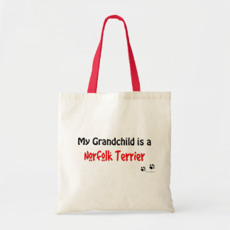 Norfolk Terrier Grandchild Tote Bag
