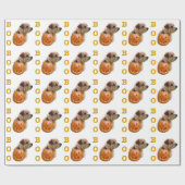 Norfolk Terrier Halloween Boo Cadeaupapier (Vlak)