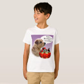 Norfolk Terrier Halloween Snoep T-shirt (Voorkant volledig)