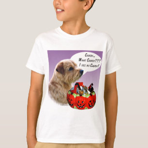 Norfolk Terrier Halloween Snoep T-shirt
