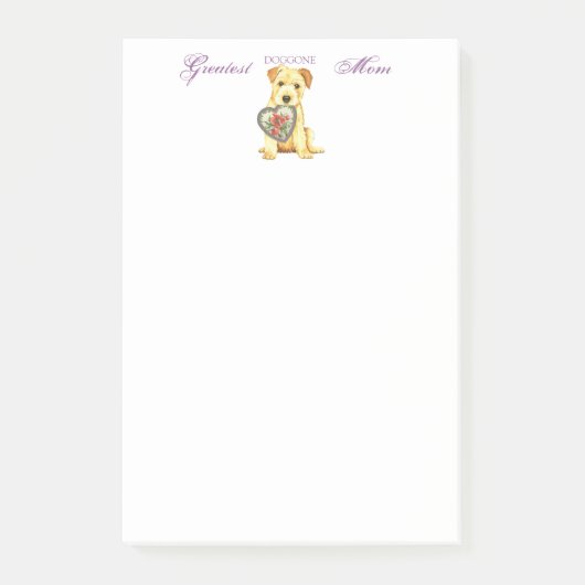 Norfolk Terrier Heart mama Post-it® Notes (Voorkant)