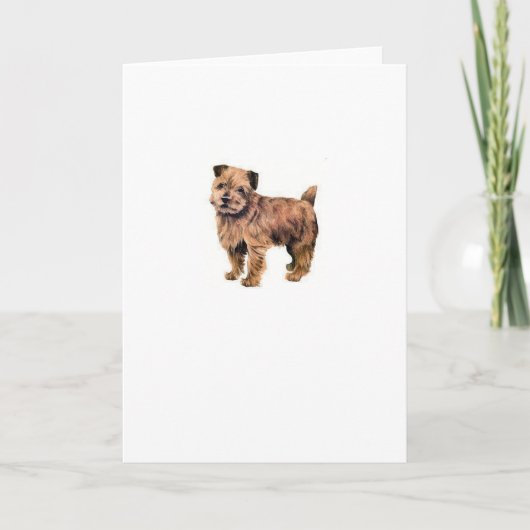 Norfolk Terrier Kaart (Voorkant)