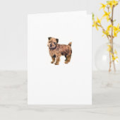 Norfolk Terrier Kaart (Gele Bloem)