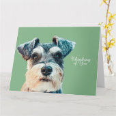 Norfolk Terrier Kaart (Gele Bloem)