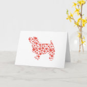 Norfolk Terrier Kaart (Gele Bloem)