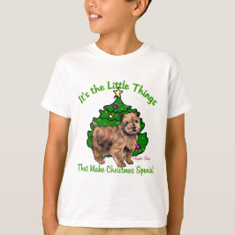 Norfolk Terrier-kerstcadeaus T-shirt