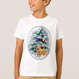 Norfolk Terrier-kerstcadeaus T-shirt