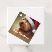 Norfolk Terrier Kerstmis Bedankjes Labels (In situ)