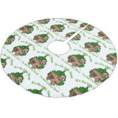 Norfolk Terrier Kerstmis Kerstboom Rok (Gekanteld)