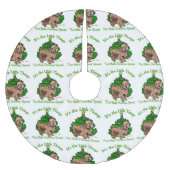 Norfolk Terrier Kerstmis Kerstboom Rok (Voorkant)