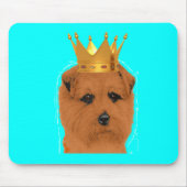 Norfolk Terrier King Mousepad Muismat (Voorkant)