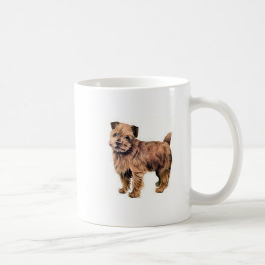 Norfolk Terrier Koffiemok (Rechts)