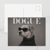 Norfolk Terrier Luxe Mode Honden Briefkaart (Voorkant / Achterkant)