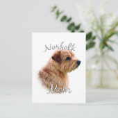 Norfolk Terrier Ma 2 Briefkaart (Staand voorkant)