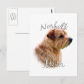 Norfolk Terrier Ma 2 Briefkaart (Voorkant / Achterkant)