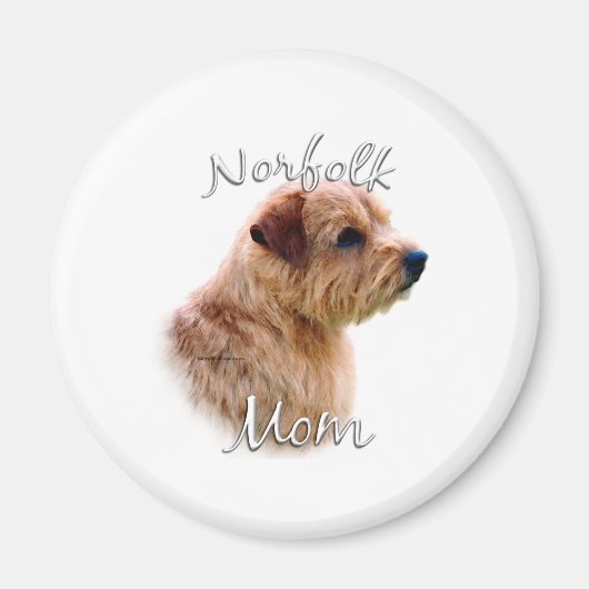 Norfolk Terrier Ma 2 Magneet (Voorkant)