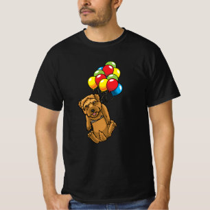 Norfolk Terrier met ballon T-shirt