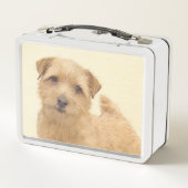 Norfolk Terrier Painting - Original Dog Art (Achterkant)