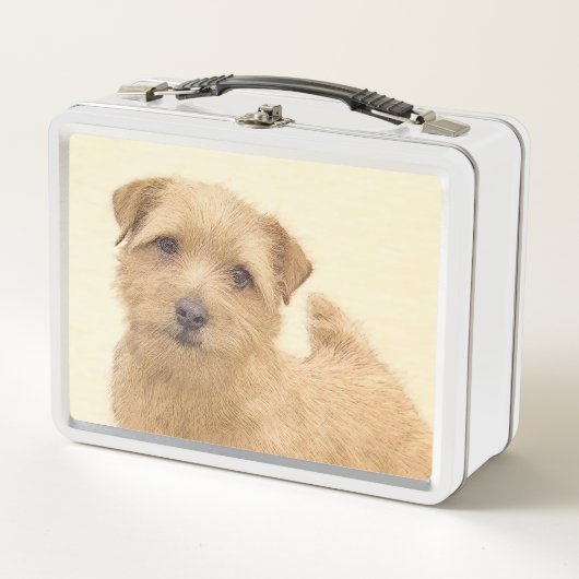 Norfolk Terrier Painting - Original Dog Art (Voorkant)