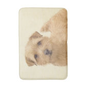Norfolk Terrier Painting - Original Dog Art Badmat (Voorkant Verticaal)