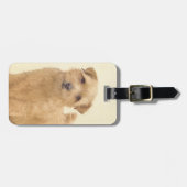 Norfolk Terrier Painting - Original Dog Art Bagagelabel (Voorkant horizontaal)