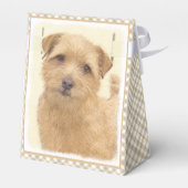 Norfolk Terrier Painting - Original Dog Art Bedankdoosjes (Achterkant)