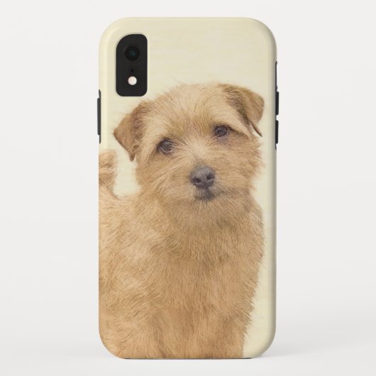 Norfolk Terrier Painting - Original Dog Art Case-Mate iPhone Case (Achterkant)