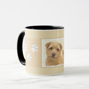 Norfolk Terrier Painting - Original Dog Art Mok