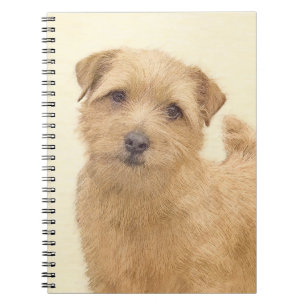 Norfolk Terrier Painting - Original Dog Art Notitieboek