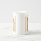 Norfolk Terrier Painting - Original Dog Art Porselein Kop (Voorkant)