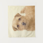 Norfolk Terrier Painting - Original Dog Art Wandkleed (Voorkant)