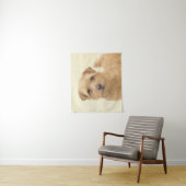 Norfolk Terrier Painting - Original Dog Art Wandkleed (In situ)