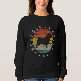 Norfolk Terrier Paw Retro Dad Ma Pe Trui