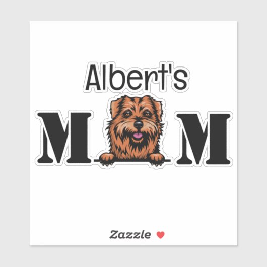 Norfolk Terrier Peking Ma Specialized Sticker (Vel)