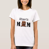 Norfolk Terrier Personalized mama T-shirt (Voorkant)