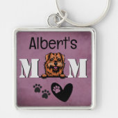 Norfolk Terrier Personalized Peking Sleutelhanger (Voorkant)