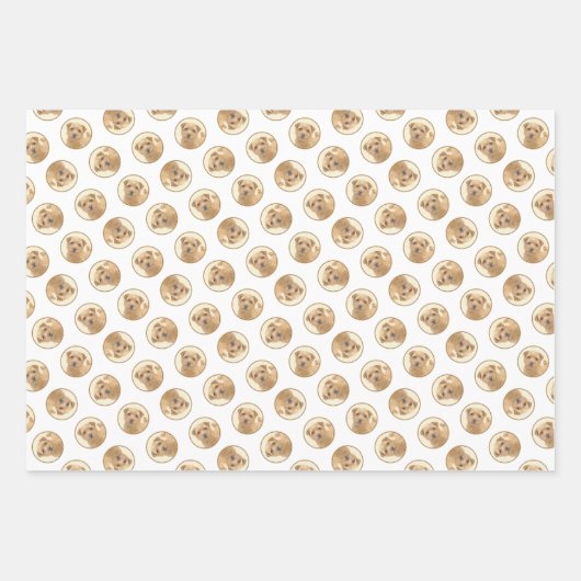 Norfolk Terrier Schilderen Schattigee Originele Pe Inpakpapier Vel (Voorkant 2)