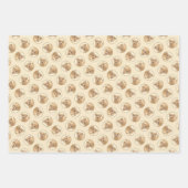 Norfolk Terrier Schilderen Schattigee Originele Pe Inpakpapier Vel (Voorkant)