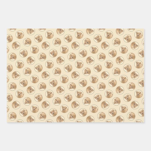 Norfolk Terrier Schilderen Schattigee Originele Pe Inpakpapier Vel (Voorkant)