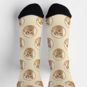 Norfolk Terrier Schilderen Schattigee Originele Pe Sokken (Top)