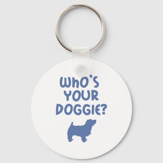 Norfolk Terrier Sleutelhanger (Voorkant)