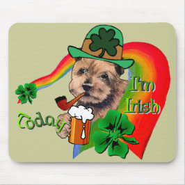 Norfolk Terrier St. Patrick's Day Muismat