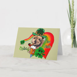Norfolk Terrier St Patricks Kaart