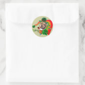 Norfolk Terrier St Patricks Ronde Sticker (Tas)