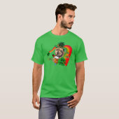 Norfolk Terrier St Patricks T-shirt (Voorkant volledig)