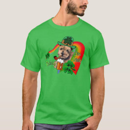 Norfolk Terrier St Patricks T-shirt